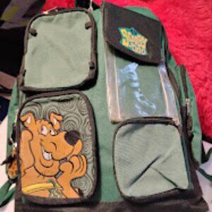 Scooby-Doo “Where R U?” Backpack – Multi Pocket Kids / Youth Bag – Clean